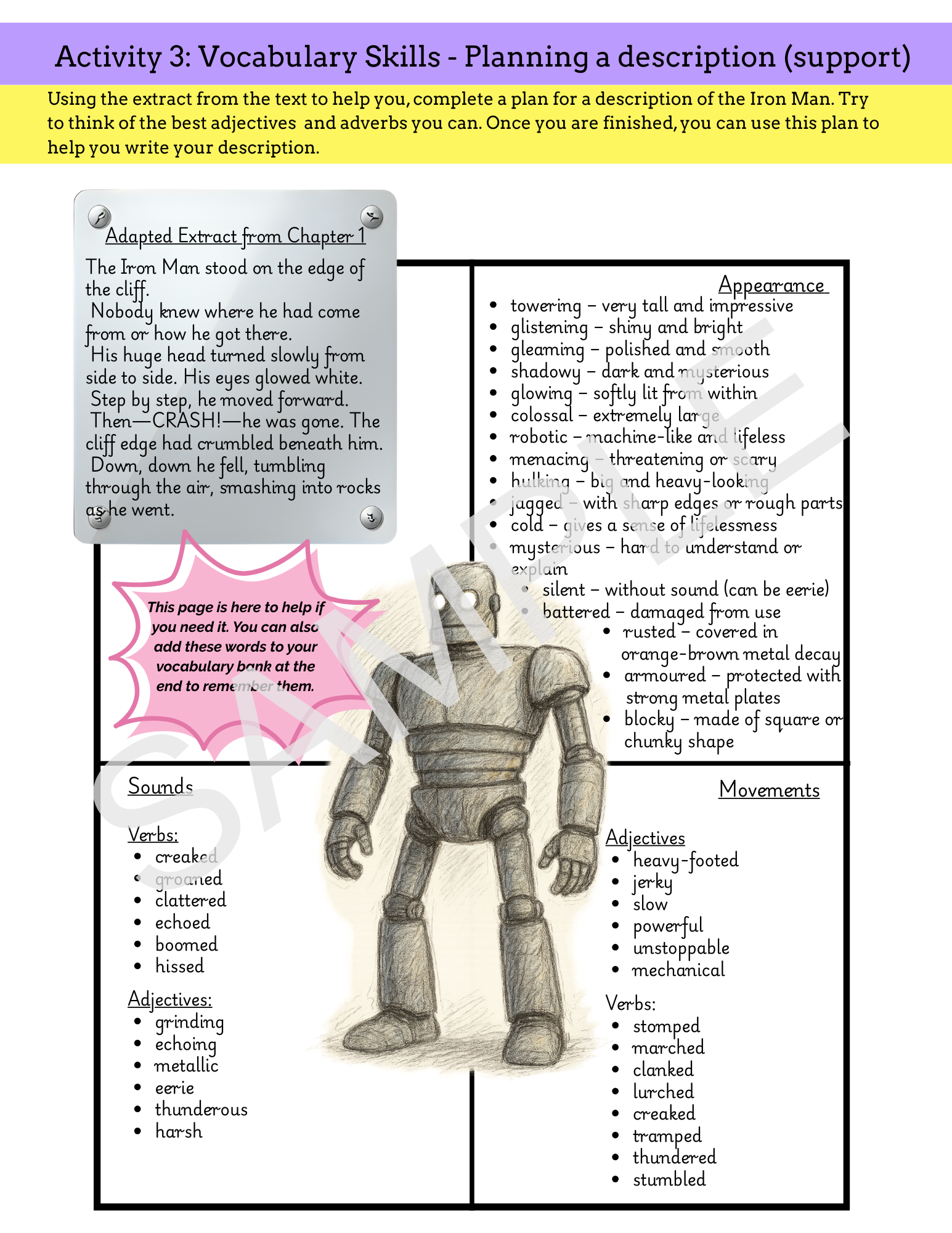 The Iron Man - Primary Path 11+ Series - Year 4 (Digital Download) - Image 3